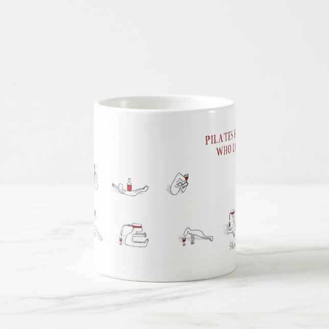 Mug Pilates pour les personnes qui aiment la planète (Centre)