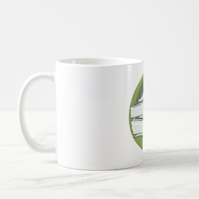 Mug Pile d'argent en espèces verts (Gauche)