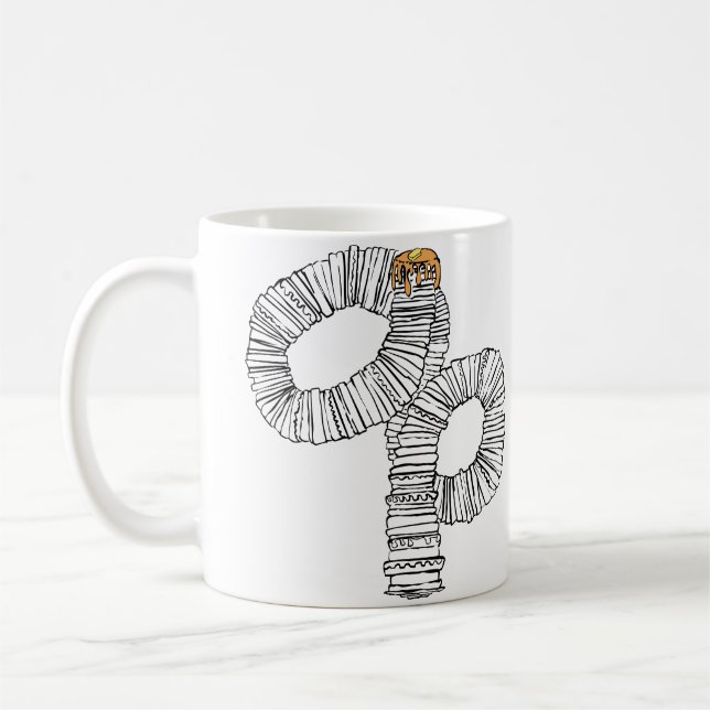Mug Pile de crêpes pas si courte (Gauche)