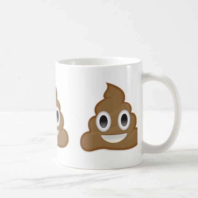 Mug Pile de Poo Emoji (Droite)