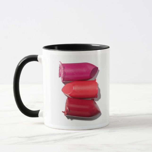 Mug Pile de rouge à lèvres cassé (Gauche)