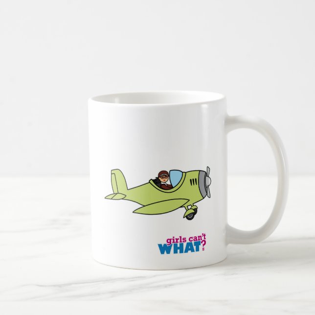 Mug Pilote d'avion - Moyen (Droite)