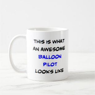 Mug pilote de ballon, génial