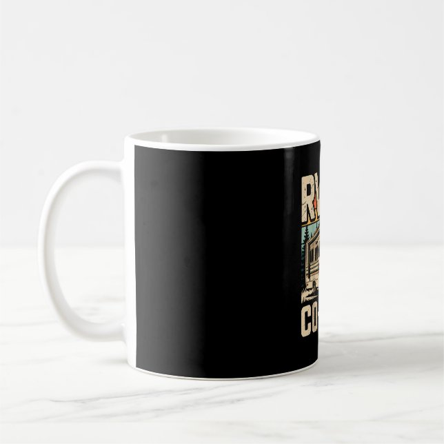 Mug Pilote de camping-car RV camping caravane coucher  (Gauche)