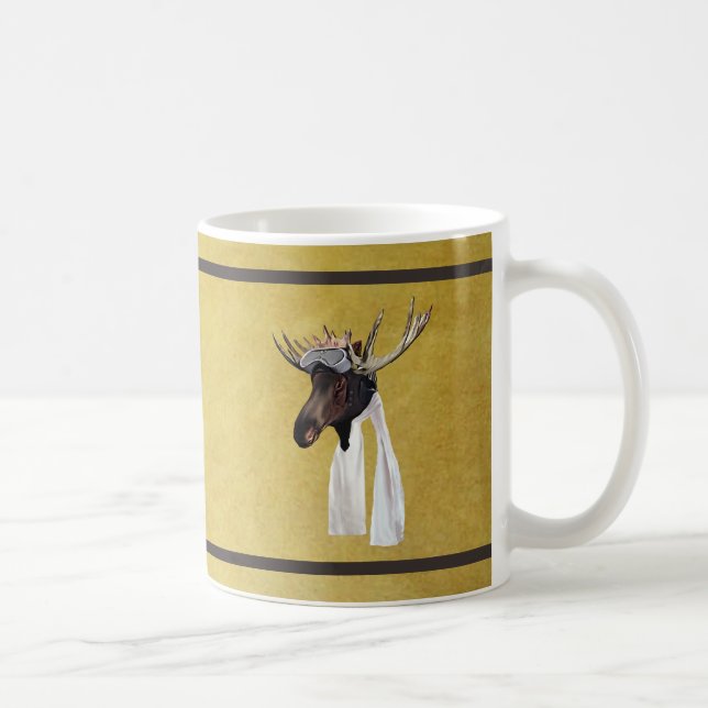 Mug Pilote de l'aviation de l'orignal volant (Droite)