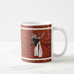 Mug Pilote de l'aviation de l'orignal volant sur l'éco