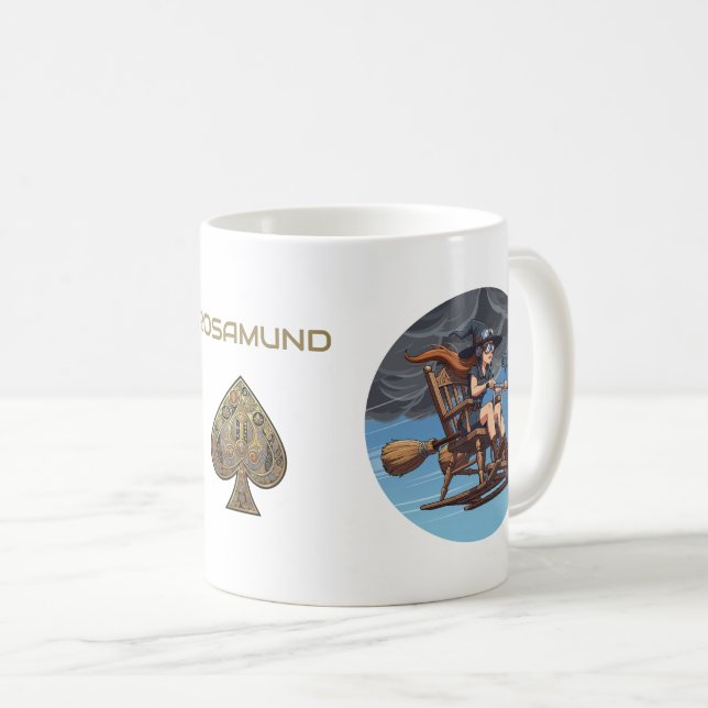 Mug Pilote de sorcière jolie (Devant droit)