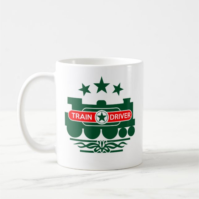 Mug Pilote de train (Gauche)