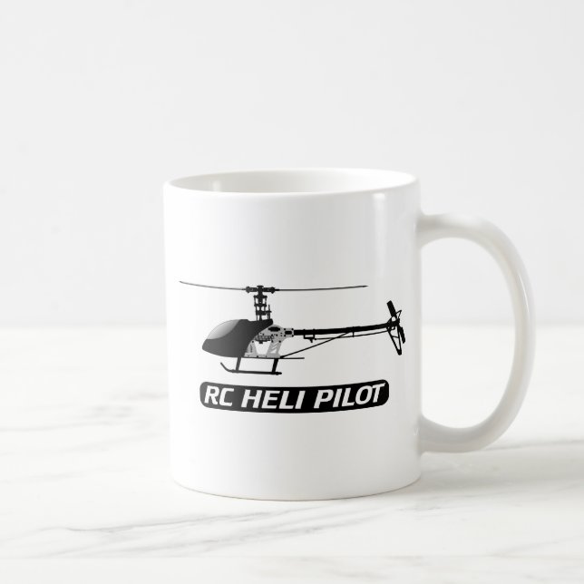 Mug Pilote d'hélicoptère de RC (Droite)