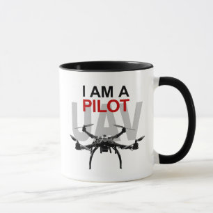 Mug Pilote d'UAV Quadpilot Quadcopter