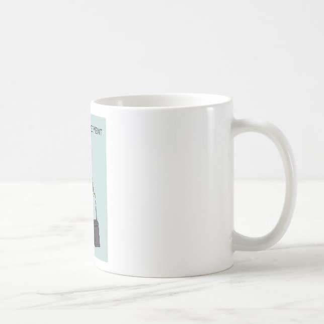 Mug Pilote heureux de retraite (Droite)