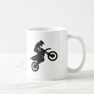 Mug Pilote Motocross - Choisir la couleur arrière - p