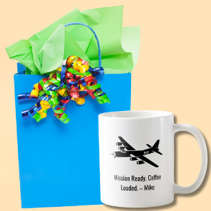 Mug Pilote vétéran militaire d'avion vintage de la Sec