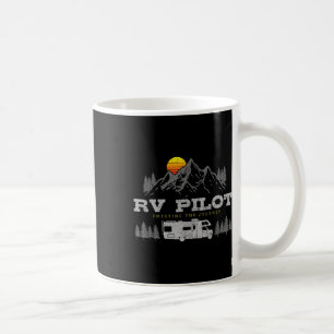 Mug Pilotes de camping-car vintage montagne randonnée 