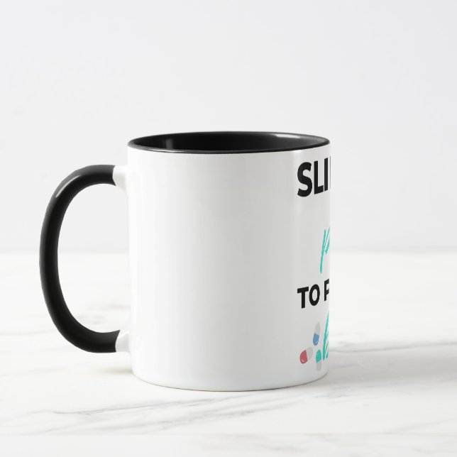 Mug Pilules de slingin pour payer les factures 2 (Gauche)