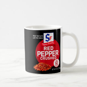 Mug Piment Rouge Écrasé Costume de Groupe de Scène d'H