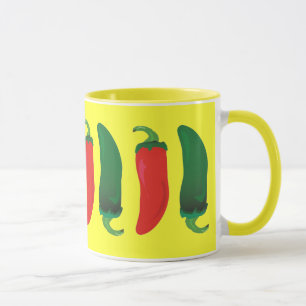 Mug Piments verts rouges de N