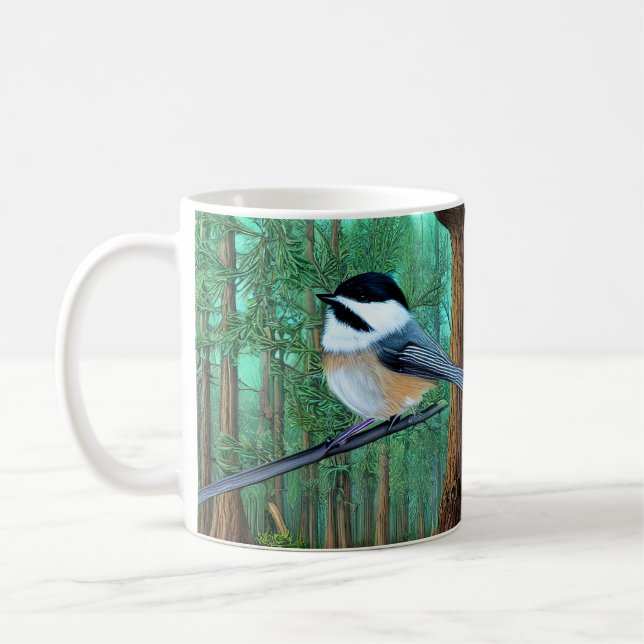 Mug Pin À feuillage persistant rustique (Gauche)