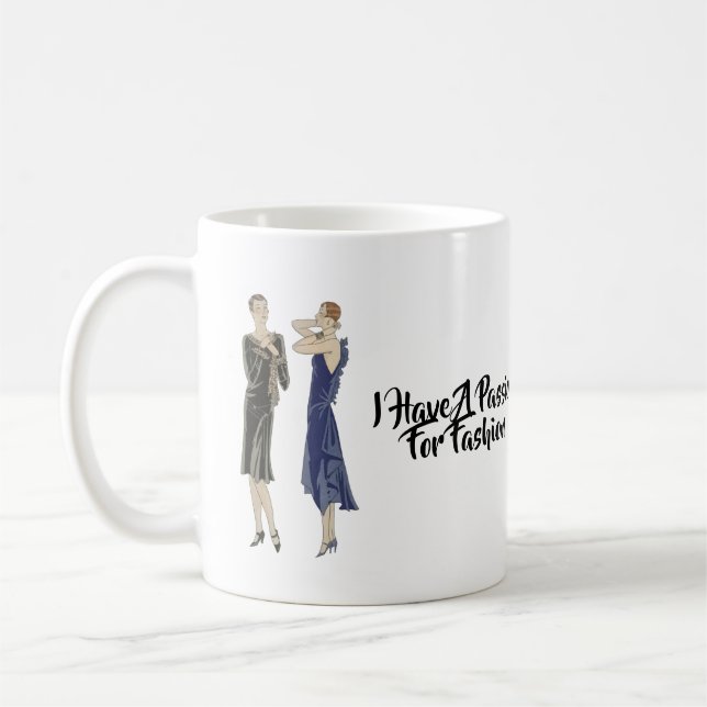 Mug Pin-ups de filles Flapper des années 1920 Mode Rob (Gauche)