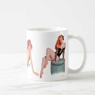 Mug Pin vers le haut des filles (tasse)