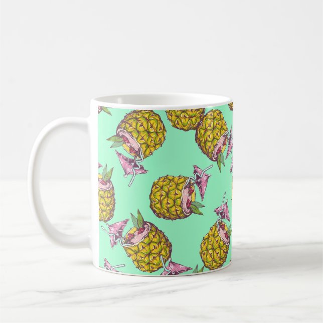 Mug Piña Colada Motif -Refresing été (Gauche)