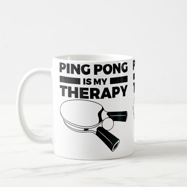 Mug Ping Pong Motivationnel (Gauche)