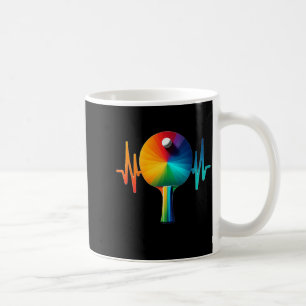 Mug Ping pong pouls tennis de table battement de coeur