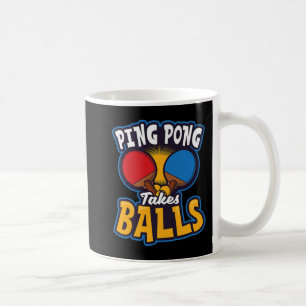 Mug Ping Pong prend des balles Design Table Tennis