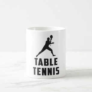 Mug Ping Pong Table Tennis Paddle Player Idée cadeau