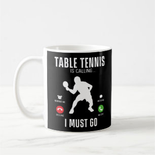 Mug Ping Pong Tennis Table Tennis Tennis De Table Tenn