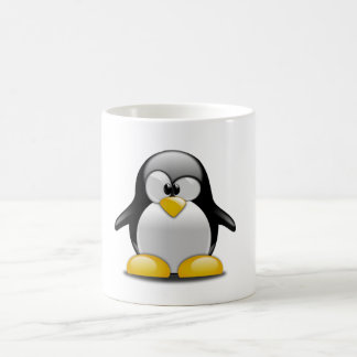 Mug Pingouin Confus Cartoon Oiseau Animaux Envahis