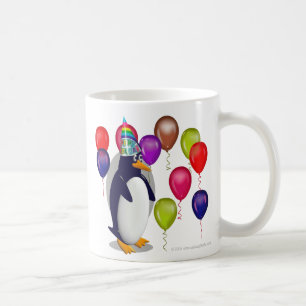 Mug Pingouin d'anniversaire