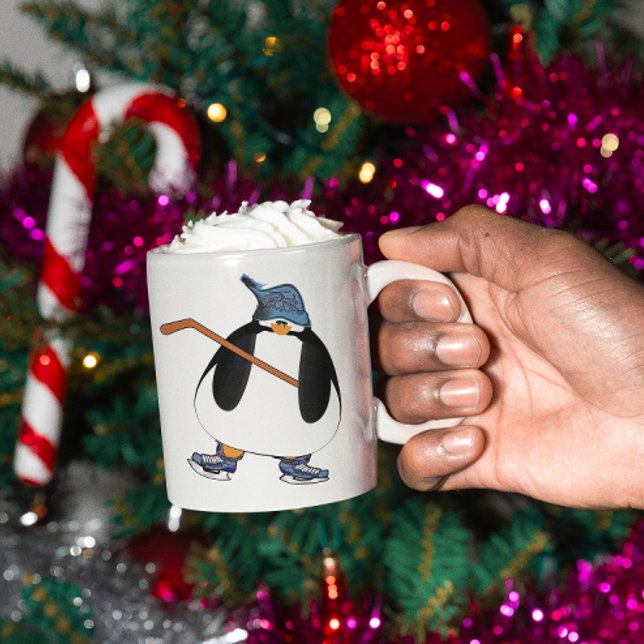 Mug Pingouin de hockey (Créateur téléchargé)