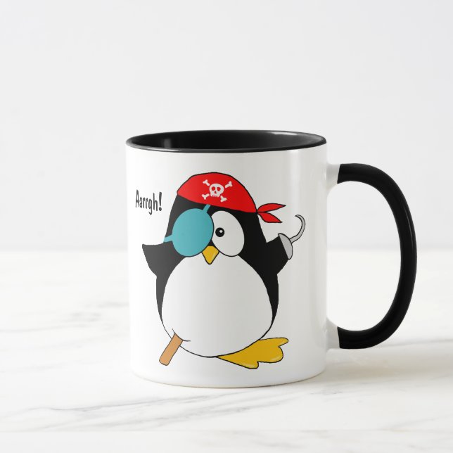 Mug Pingouin de pirate (Droite)