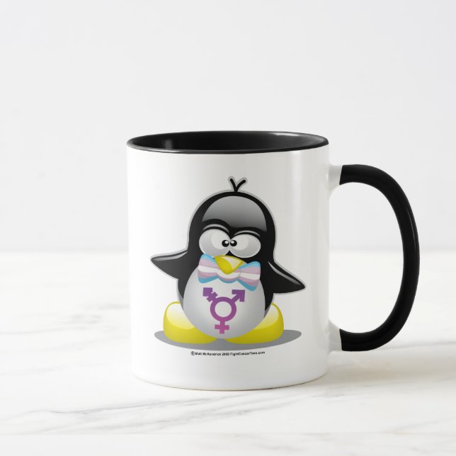 Mug Pingouin de transsexuel (Droite)
