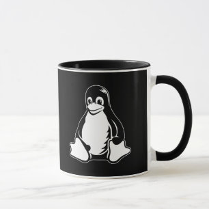 Mug Pingouin de Tux - (Linux, Open Source, Copyleft,