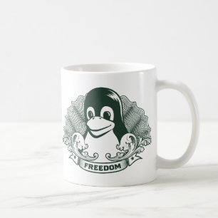 Mug Pingouin de Tux - (Linux, Open Source, Copyleft,