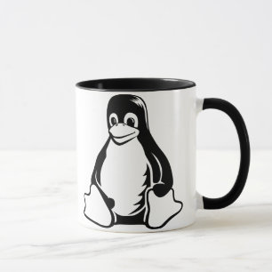 Mug Pingouin de Tux - (Linux, Open Source, Copyleft,