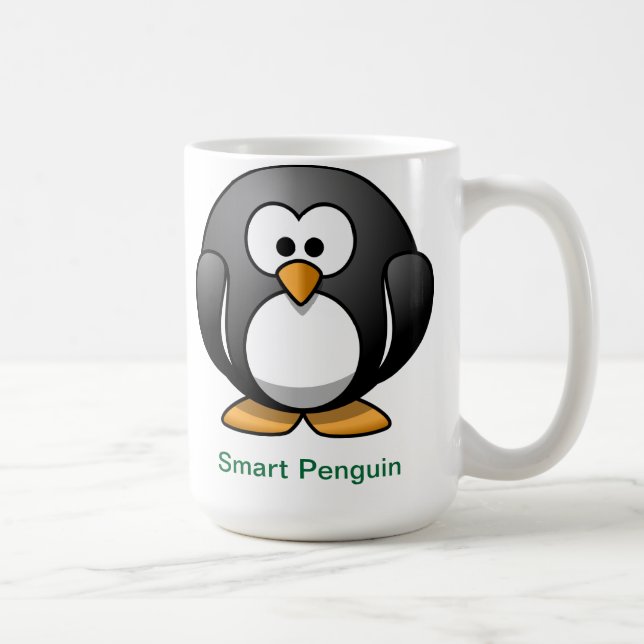 Mug Pingouin futé (Droite)