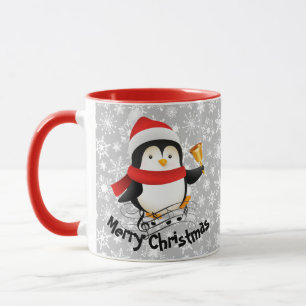 Mug pingouin joyeux Noël