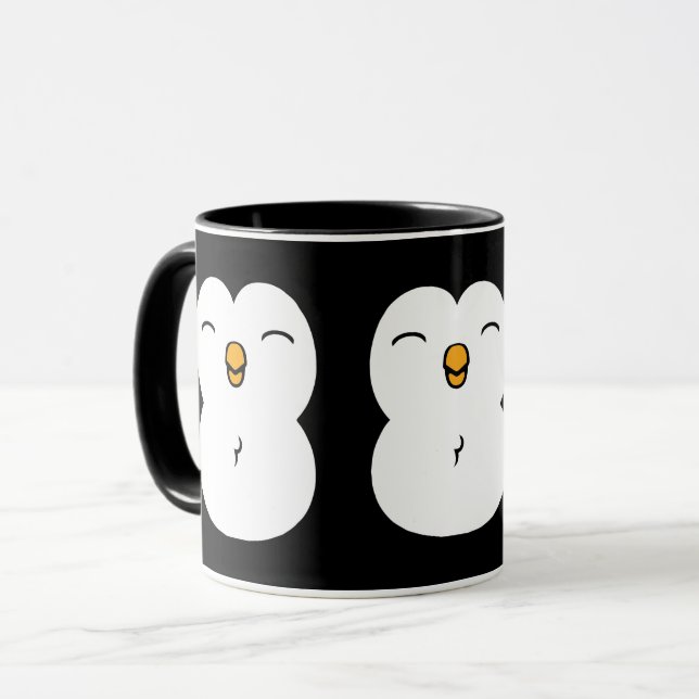 Mug Pingouin mignon (Devant gauche)