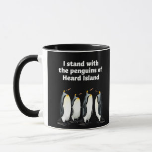 Mug Pingouins contre les tarifs douaniers anti Trump J