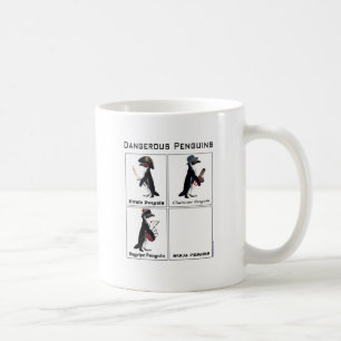 Mug pingouins dangereux