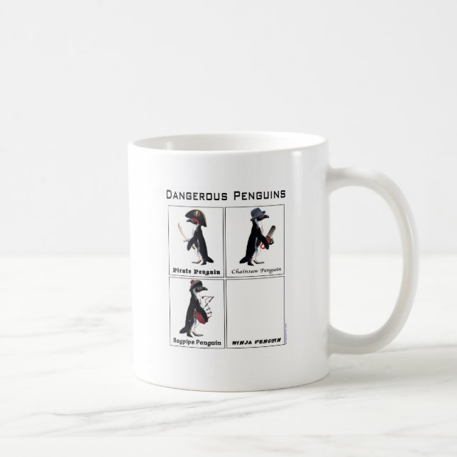 Mug pingouins dangereux (Droite)