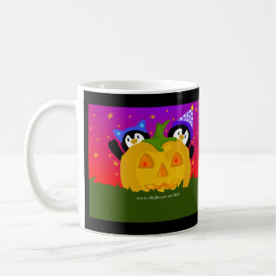 Mug Pingouins d'Halloween
