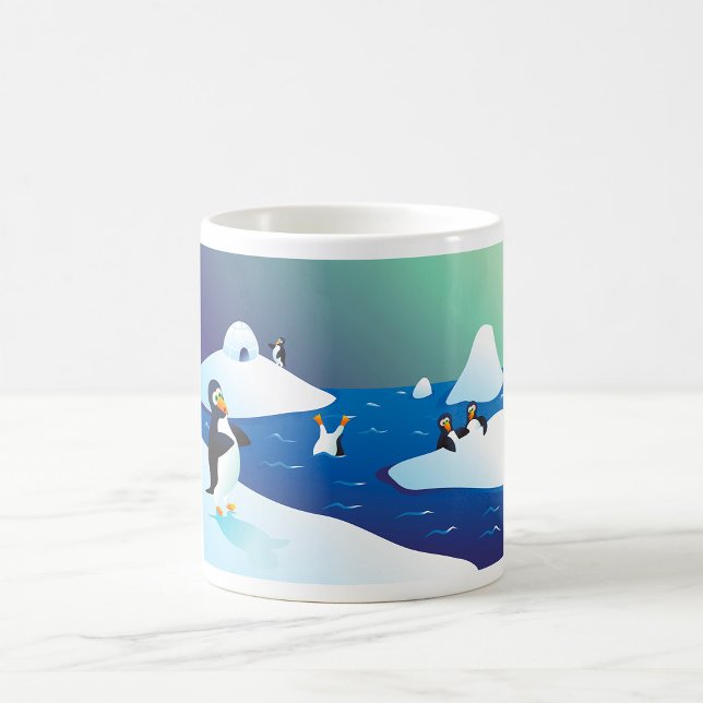 Mug Pingouins Et Glace (Créateur téléchargé)