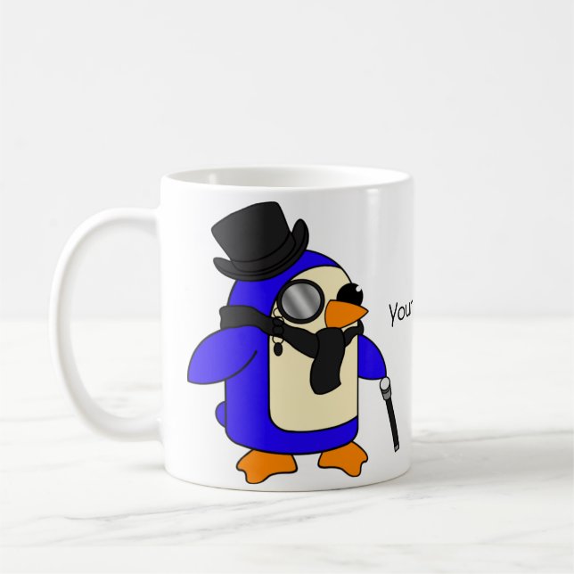 Mug Pingouins noirs (Gauche)