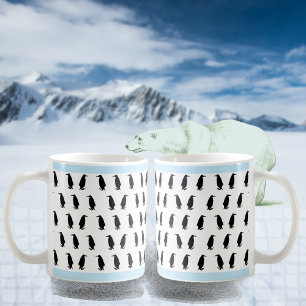 Mug Pingouins noirs