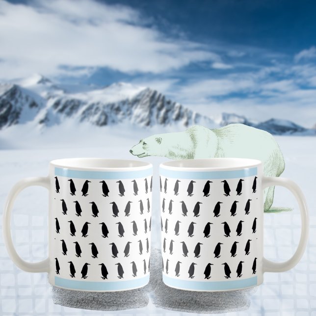 Mug Pingouins noirs (Créateur téléchargé)