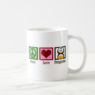 Mug Pingouins Peace Love